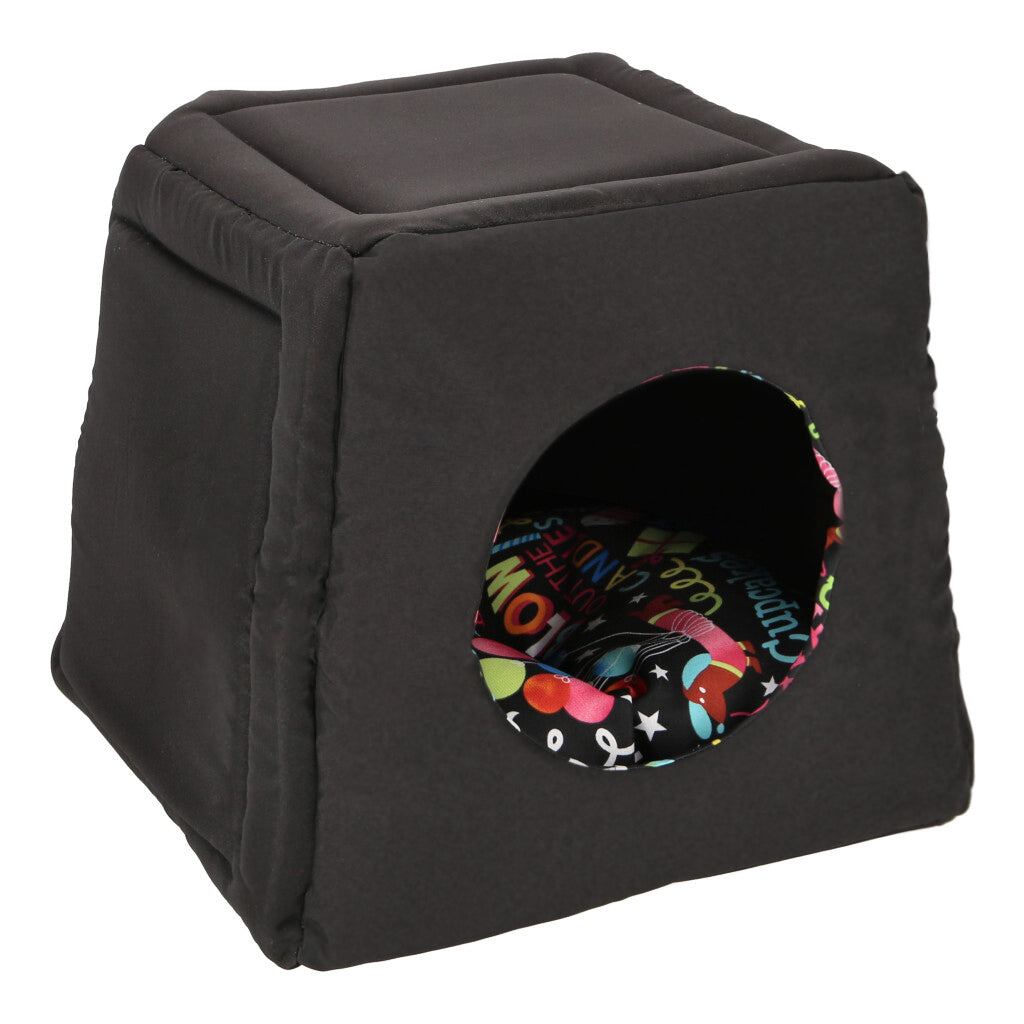 CAMA PARA MASCOTAS TIPO IGLU RASO