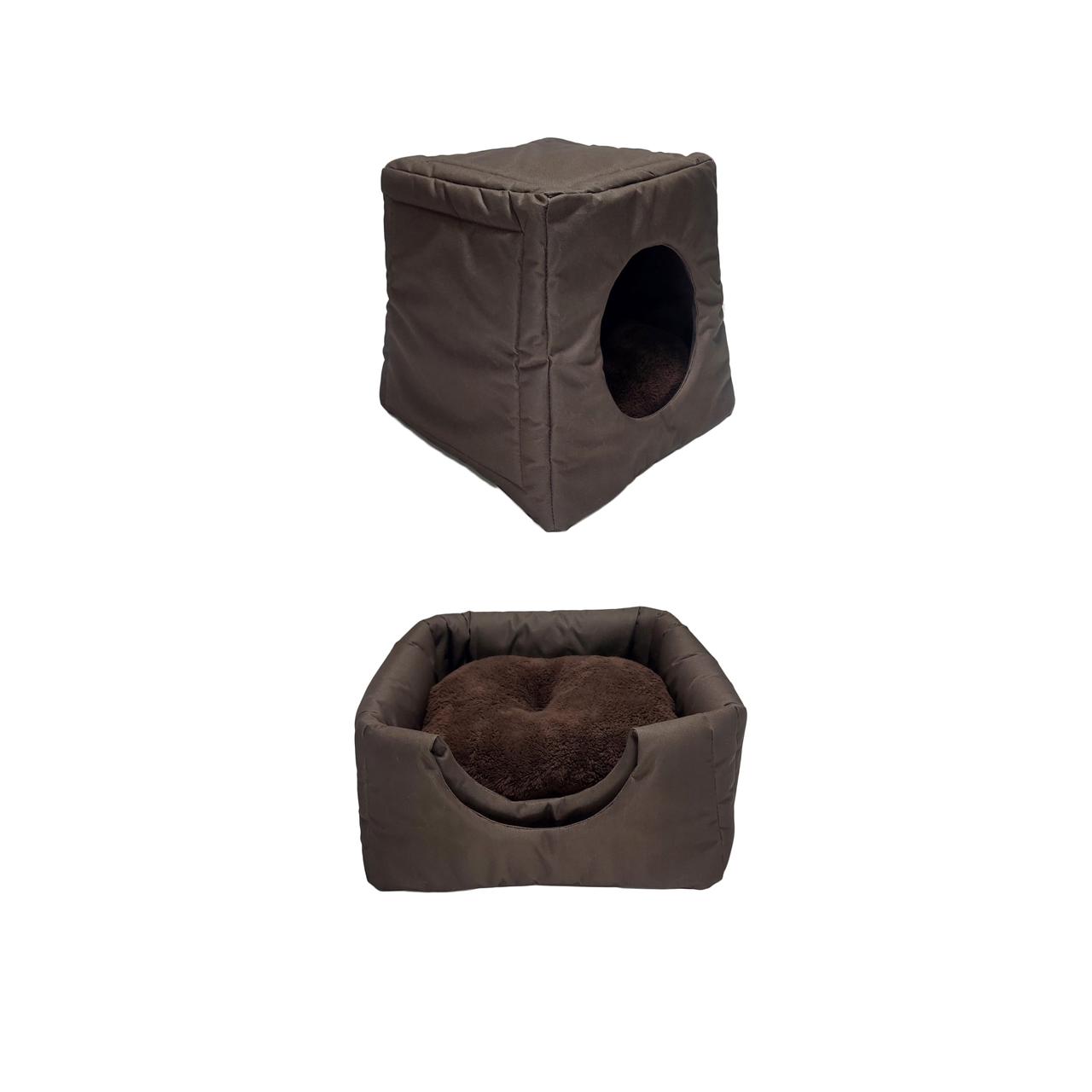 CAMA PARA MASCOTAS TIPO IGLÚ (Lona disponible en 7 variedades de colores)