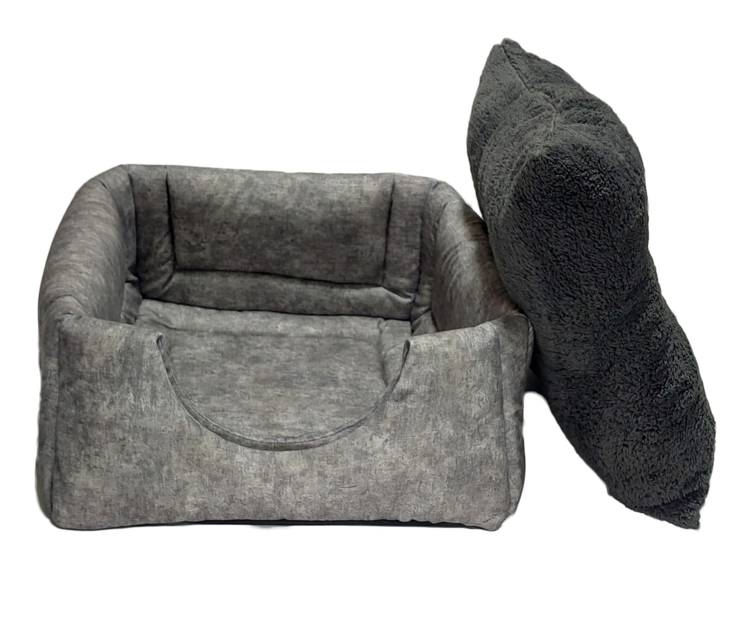 CAMA PARA MASCOTAS TIPO IGLÚ FELPA