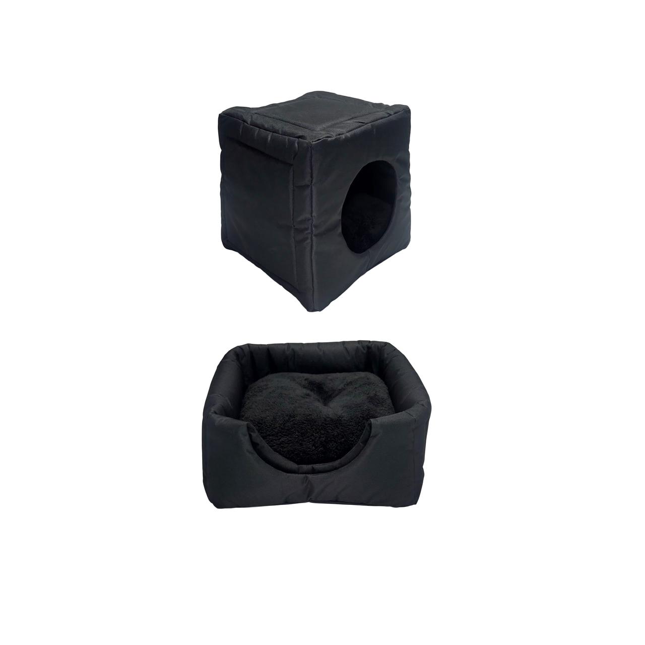 CAMA PARA MASCOTAS TIPO IGLÚ (Lona disponible en 7 variedades de colores)