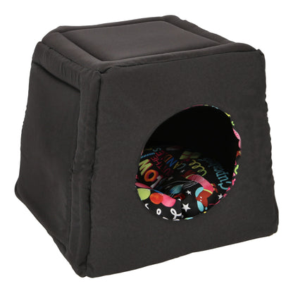 CAMA PARA MASCOTAS TIPO IGLU  RASO