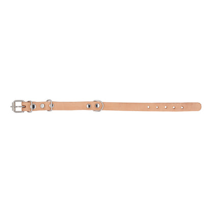 COLLAR PARA MASCOTAS DE CUERO NATURAL DE SUELA