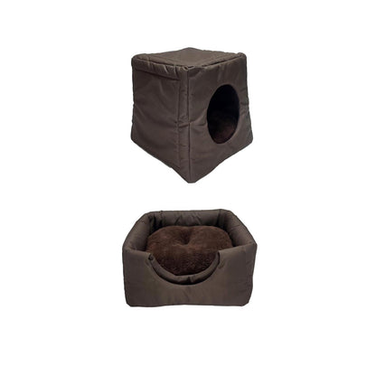 CAMA PARA MASCOTAS TIPO IGLÚ (Lona disponible en 7 variedades de colores)