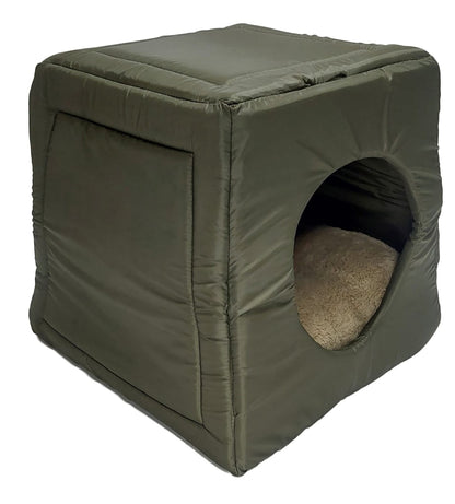 CAMA PARA MASCOTAS TIPO IGLÚ (Lona disponible en 7 variedades de colores)