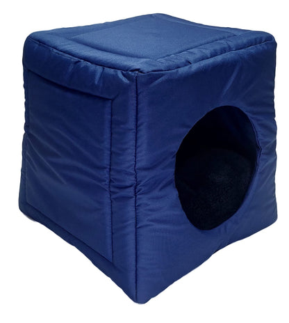 CAMA PARA MASCOTAS TIPO IGLÚ (Lona disponible en 7 variedades de colores)