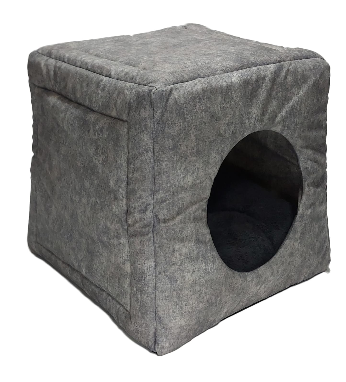 CAMA PARA MASCOTAS TIPO IGLÚ (Felpa disponible en 6 colores)