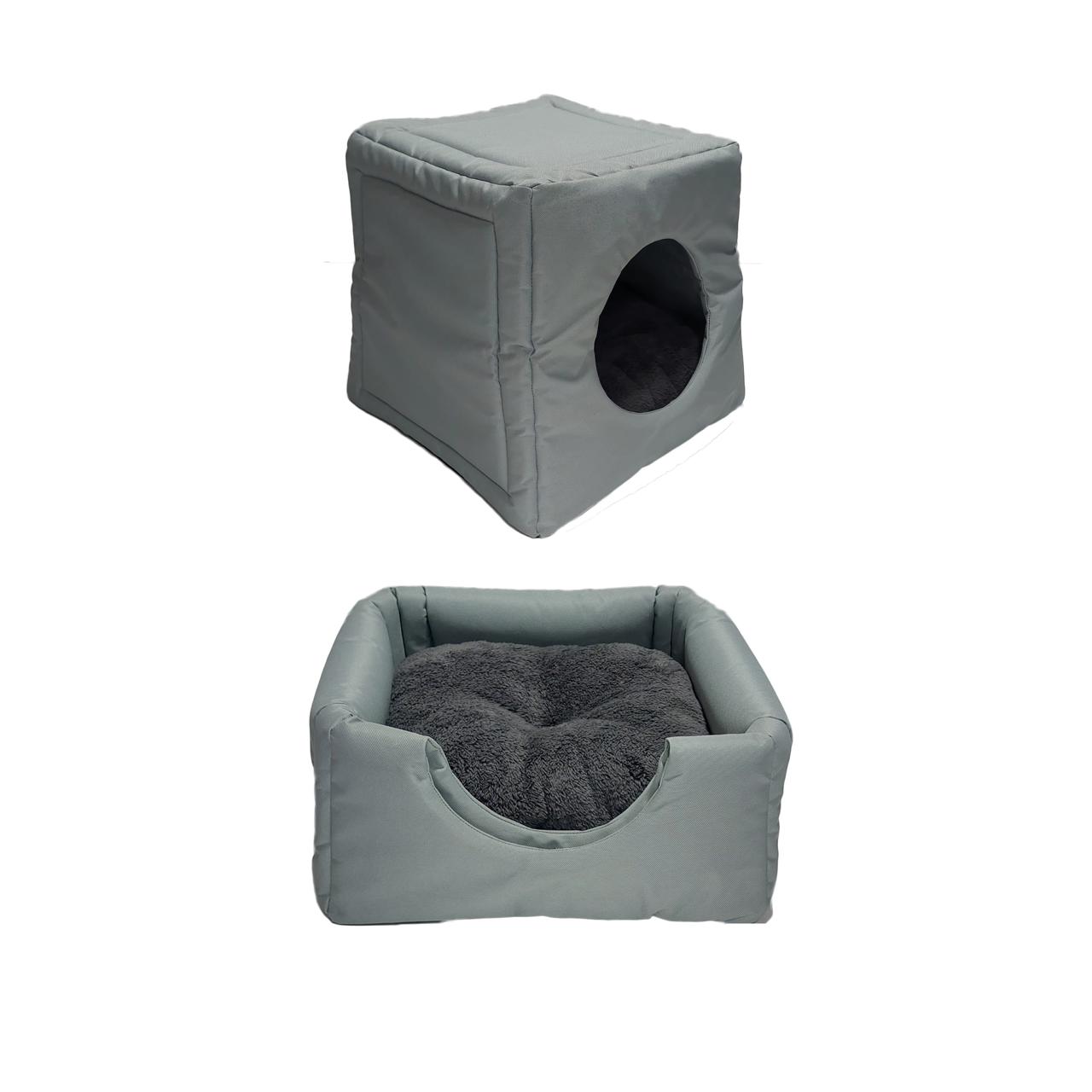 CAMA PARA MASCOTAS TIPO IGLÚ (Lona disponible en 7 variedades de colores)