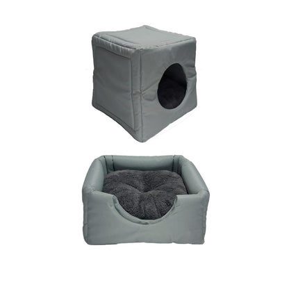 CAMA PARA MASCOTAS TIPO IGLÚ (Lona disponible en 7 variedades de colores)