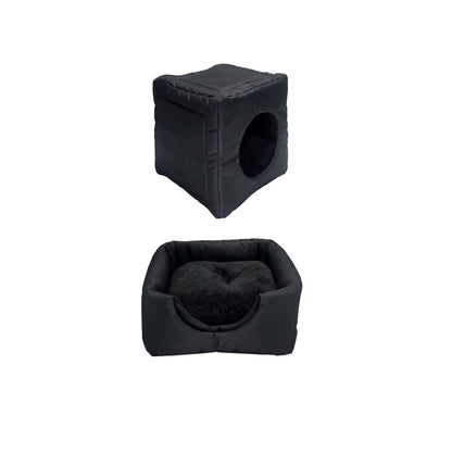CAMA PARA MASCOTAS TIPO IGLÚ (Lona disponible en 7 variedades de colores)